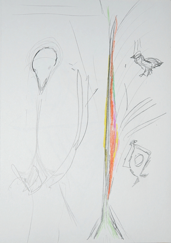 die Wand, 14,8x21,1 cm, 2007