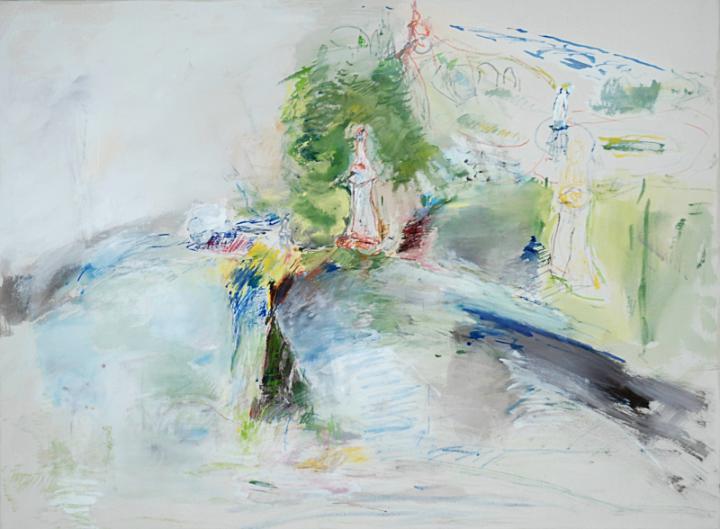 an der Pforte, 115x85cm, 1999