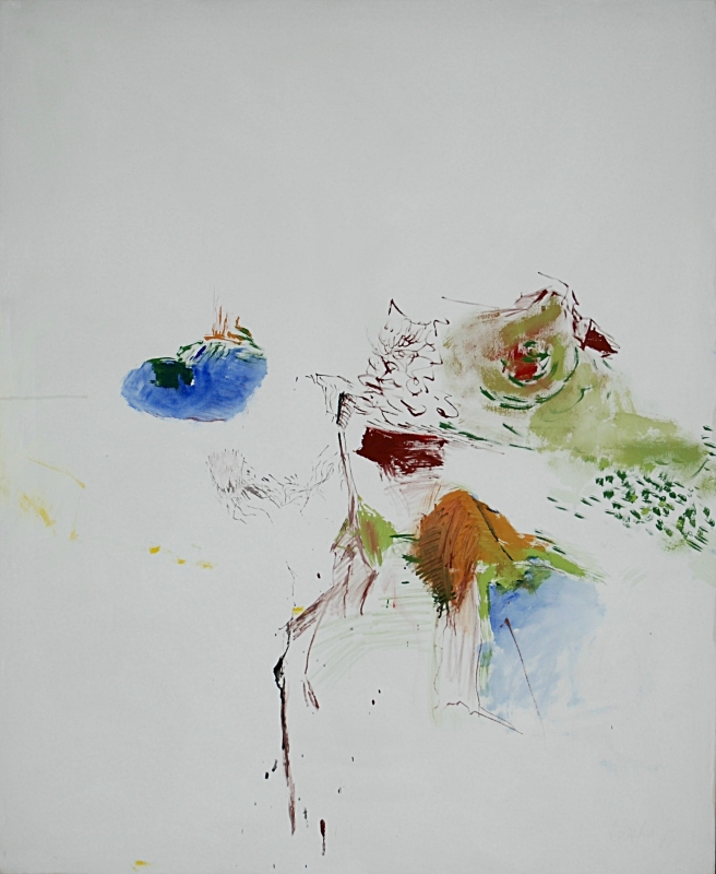 tiger..sehnsucht, 110x130 cm, 1998