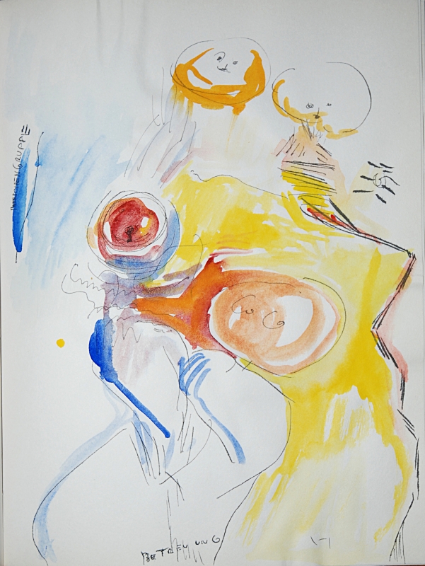 Betreuung, 21,6 x 27,9 cm, 2009
