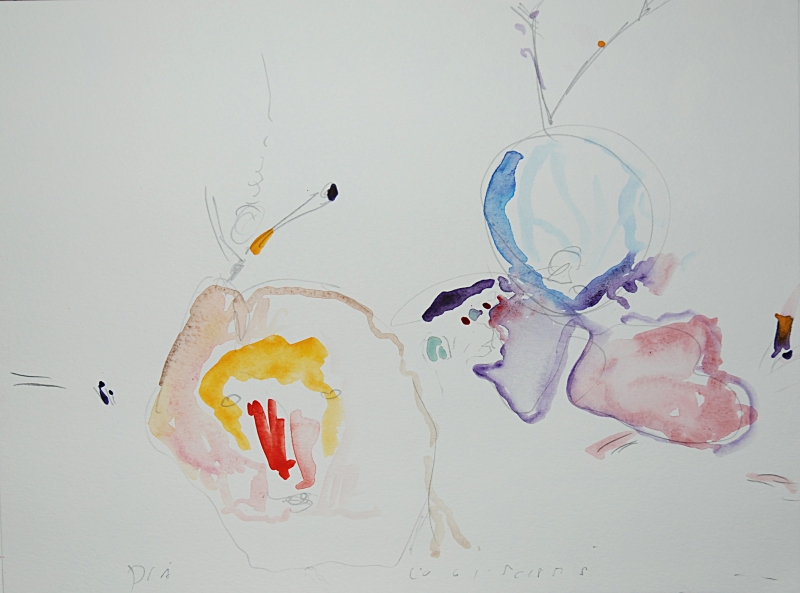 Dia-logisches, 30,5x22,9 cm, 2009