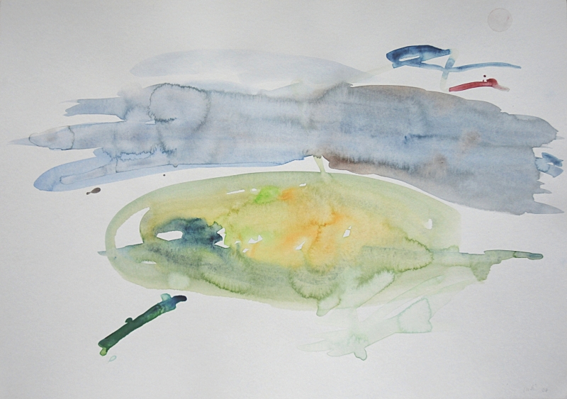Überfliegen, 29,5x42 cm, 2007