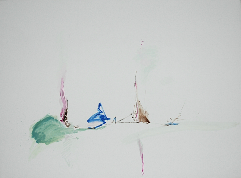 Morgenübung, 85x115 cm, 2003