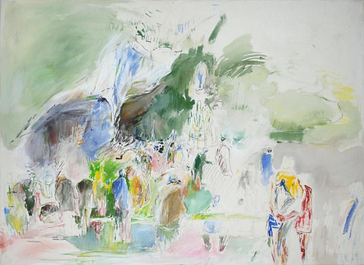 Grotte, 115x85cm, 1999