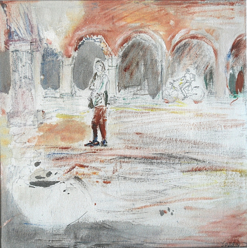 Vergangenes, 30x30 cm, 2009