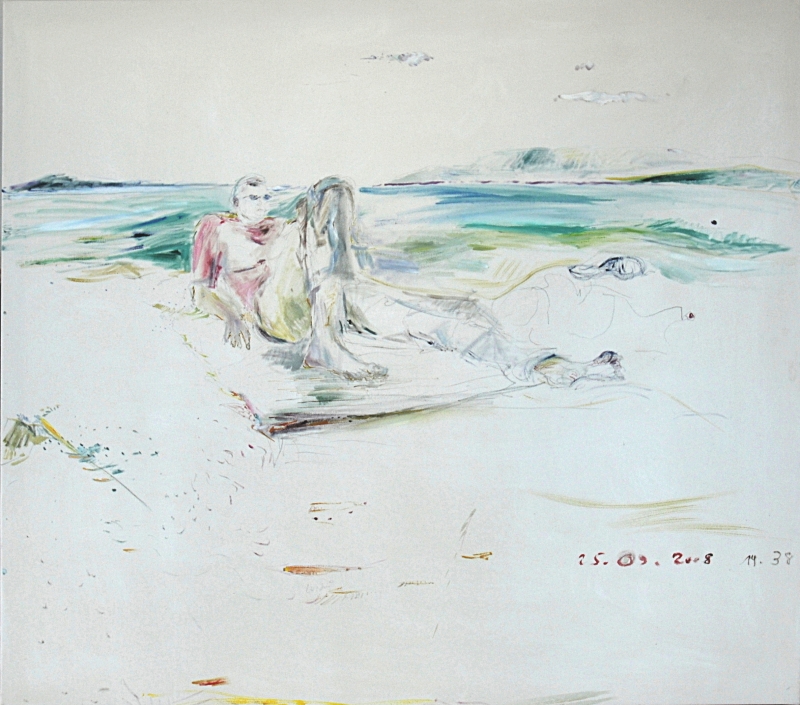 Hüter der Zeit, 115x130 cm, 2009