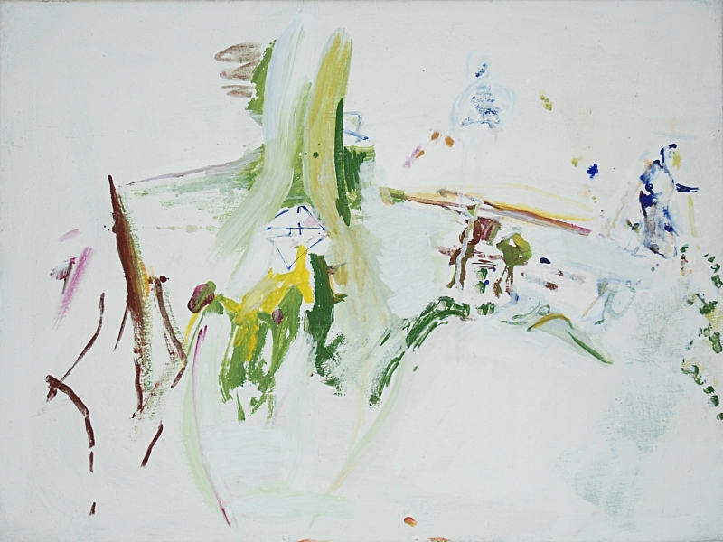 blaues Kreuz, 50x65 cm, 2006