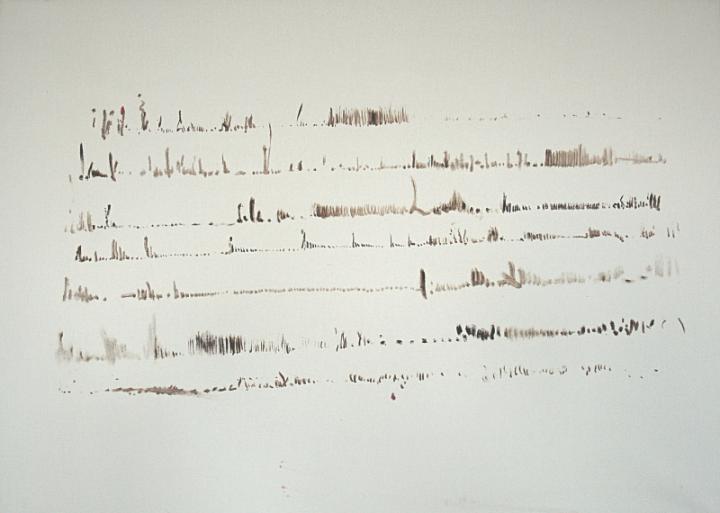 im Fliessenden, 50x70 cm, 2003