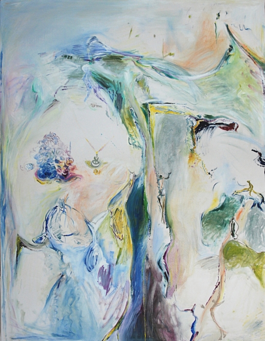 im Strome, 115x150cm, 2009