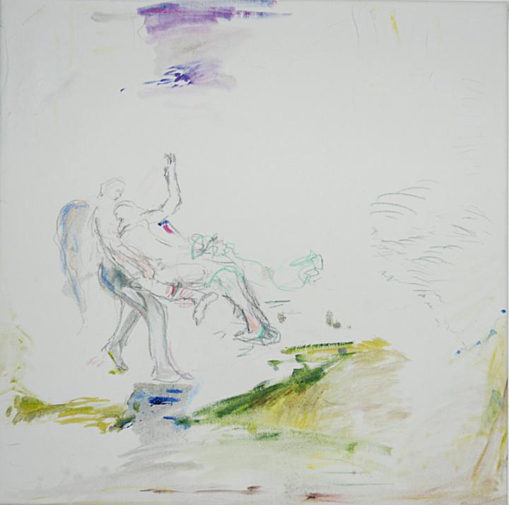 Kampf, 50x50 cm, 2009