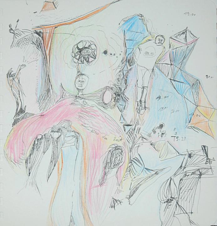 Hüter der Zeit, 19x20 cm, 2009